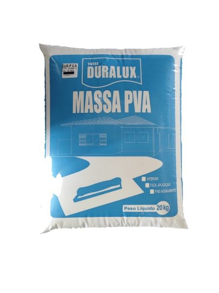 MASSA CORRIDA PVA 20KG DURALUX