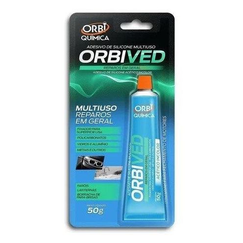 Silicone Acetico Incolor 50G Orbi V