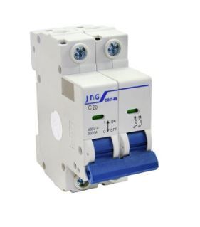 Disjuntor Bipolar C10A Jng