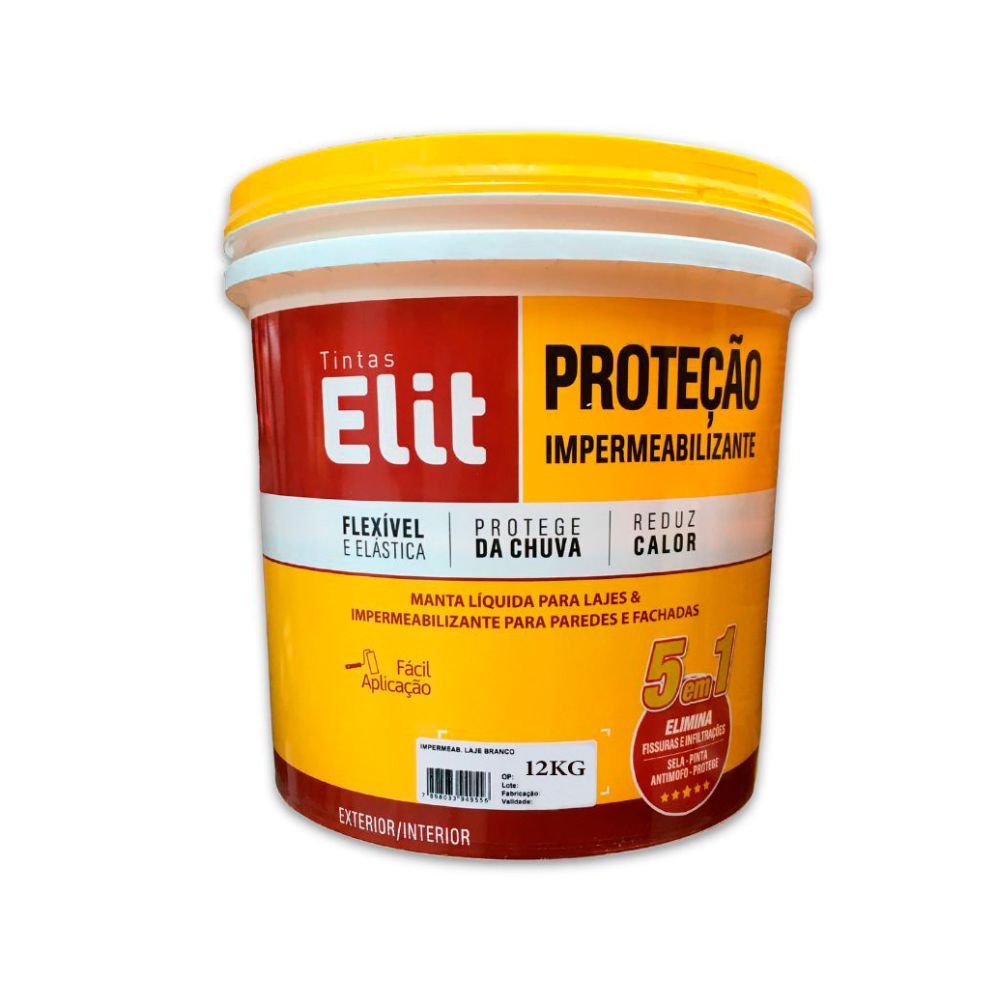Impermeabilizante Protecao Laje BR 12Kg Elit