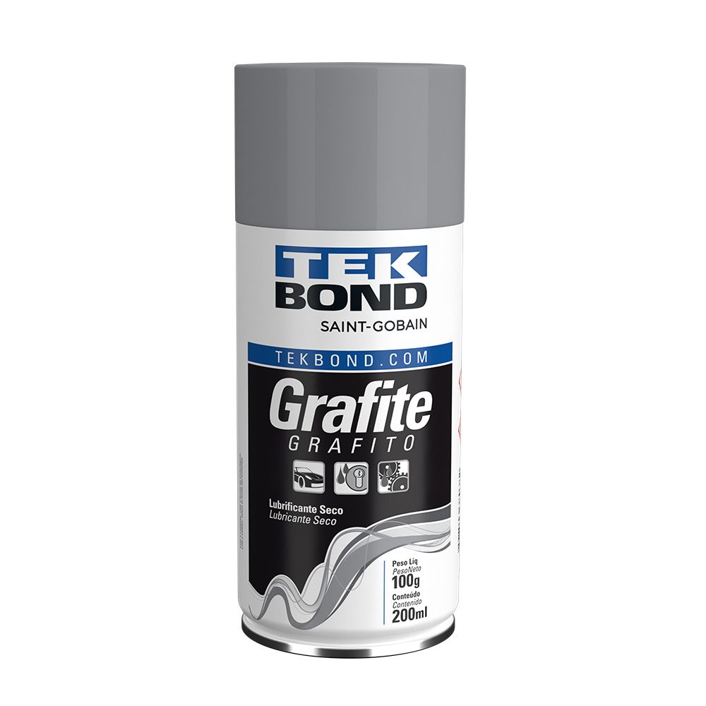 Grafite Spray Lub Seco 200Ml Tekbond