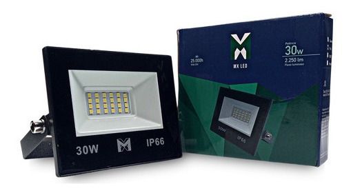 Refletor Led 030W 6500K Mx-0306 Mx Led