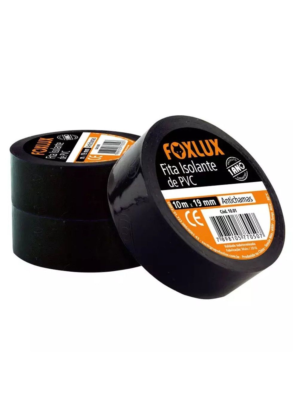Fita Isolante 19mmx10M Foxlux