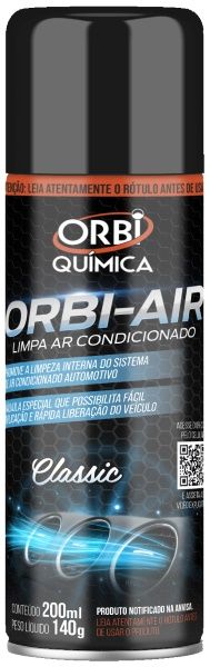 Limpa Ar Condicionado Classic 200Ml Orbi 