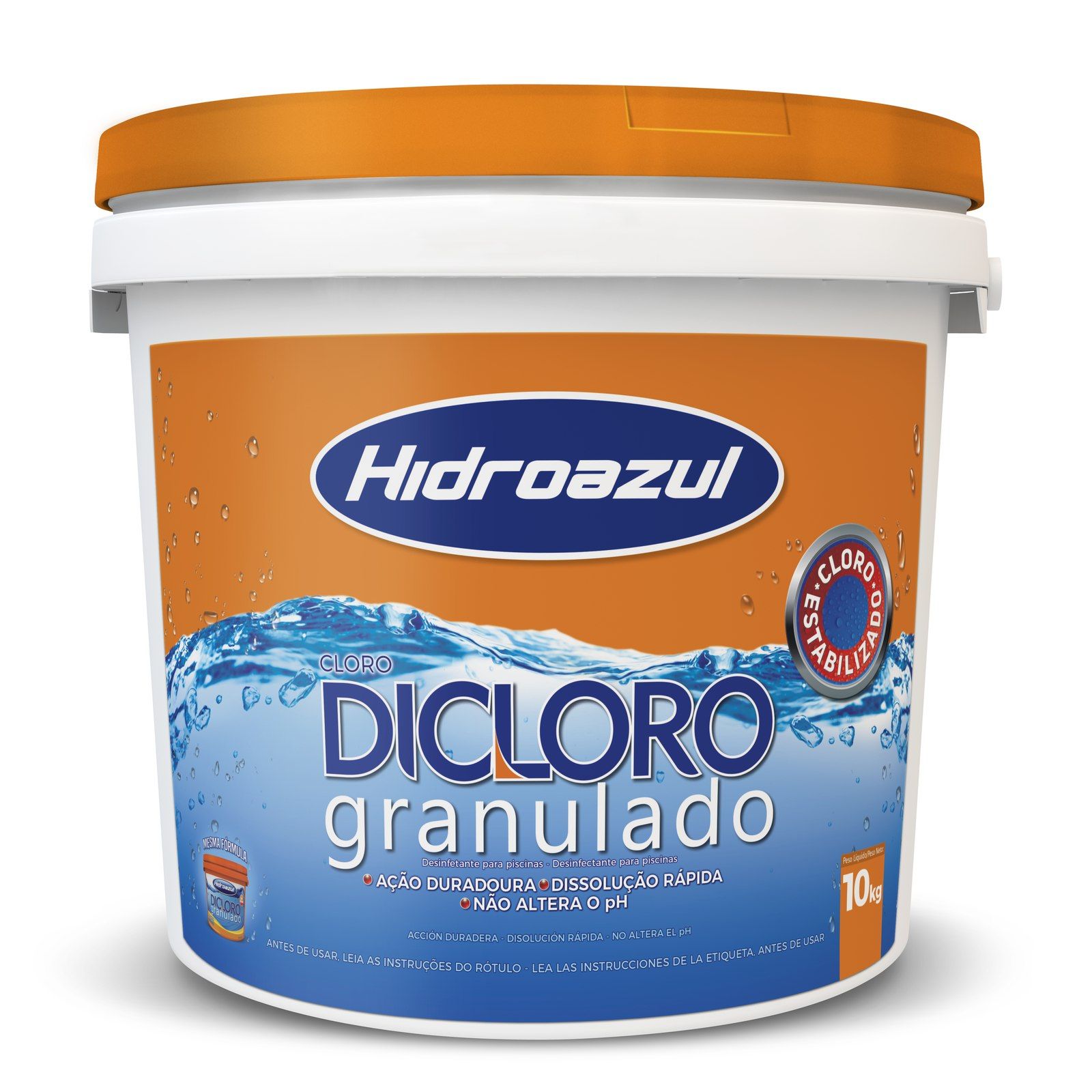 Dicloro Granulado Bd 10Kg Hidroazul