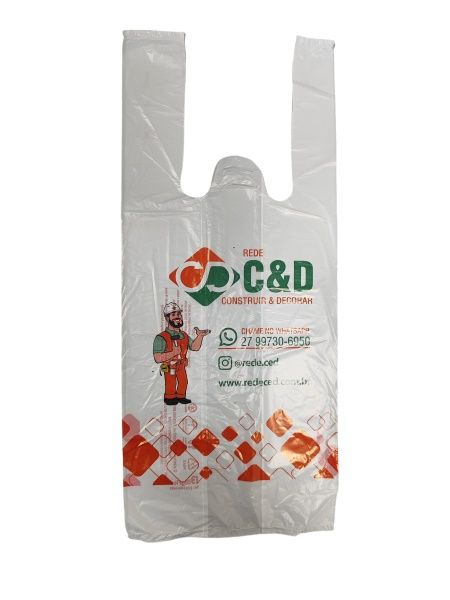 Sacola Personalizada 30X40 Rede C&D