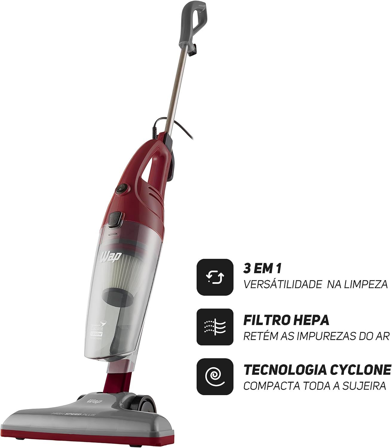 Aspirador Po High Speed Plus 3In1 127V Fw...