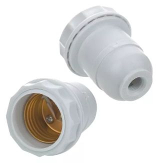 BOCAL P/VENTILADOR E LUSTRE C/ROSCA E27 B...