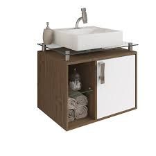 Armario Porto 60Cm SoBRepor Amendoa/BR Mgm