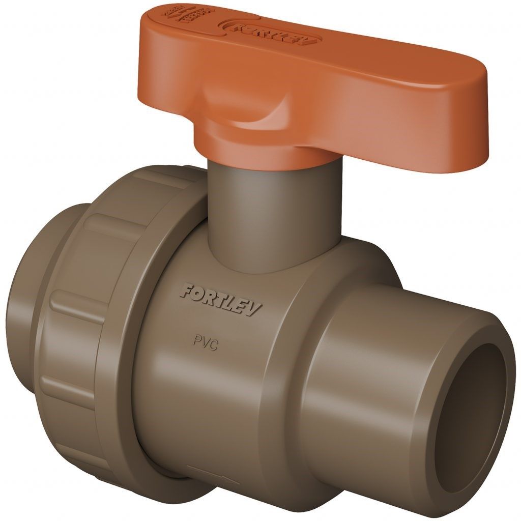 Registro Esf Sold Uniao 20mm Fortlev