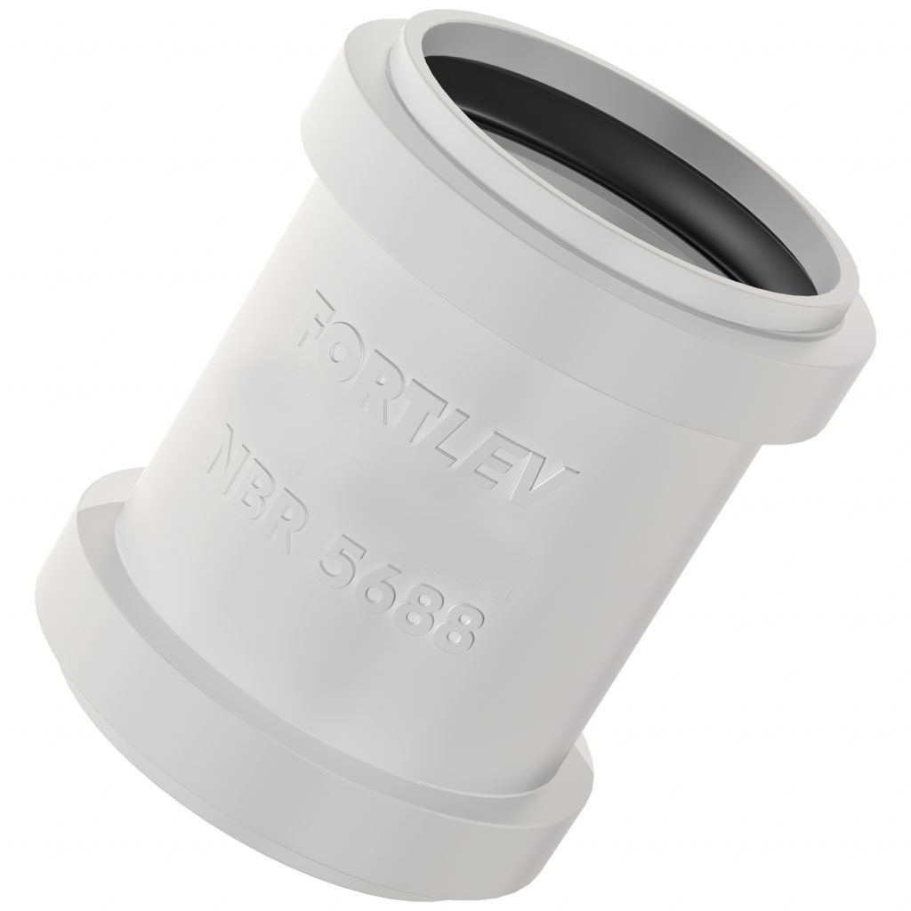 Luva Correr P/Tubo Esg 75mm Fortlev