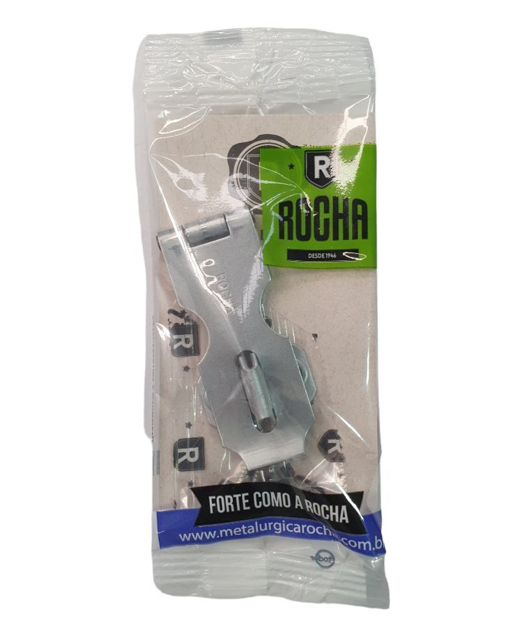 Ferrolho Porta Cadeado 25X65X1.20mm Rocha