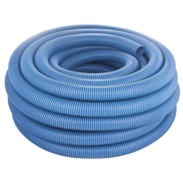 Mangueira P/ Piscina 38mm Azul Plasbohn