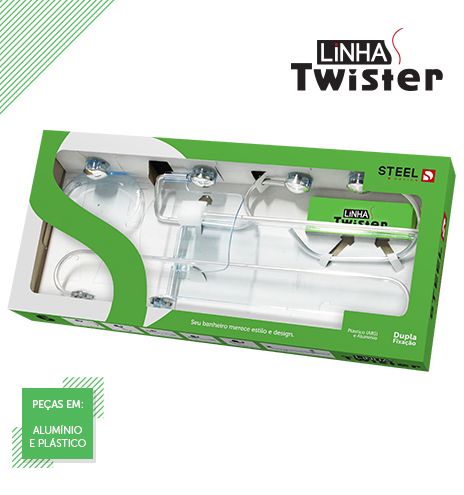 Kit Acess Twister 05Pc Cr Steel