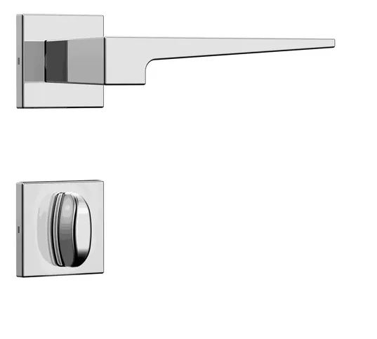 Fechadura 3200 Roseta Quadrada Inox Class...