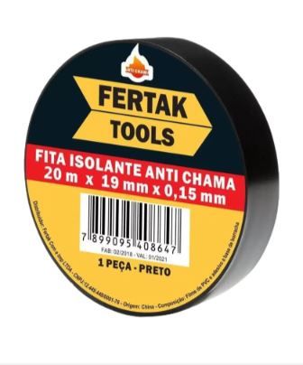 Fita Isolante 20mmx19M Fertak
