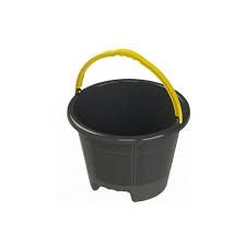 Balde 12L C/Encaixe P/Mao Pr Global Plastic