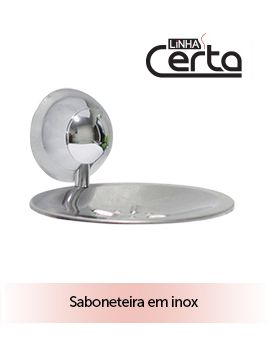 Saboneteira Certa Cr Steel