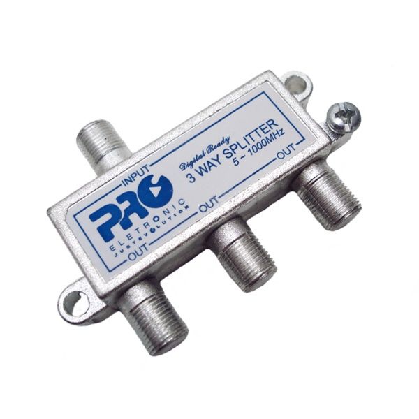 Divisor 3 Saidas Tv Coaxial 1000Mhz Pro E...