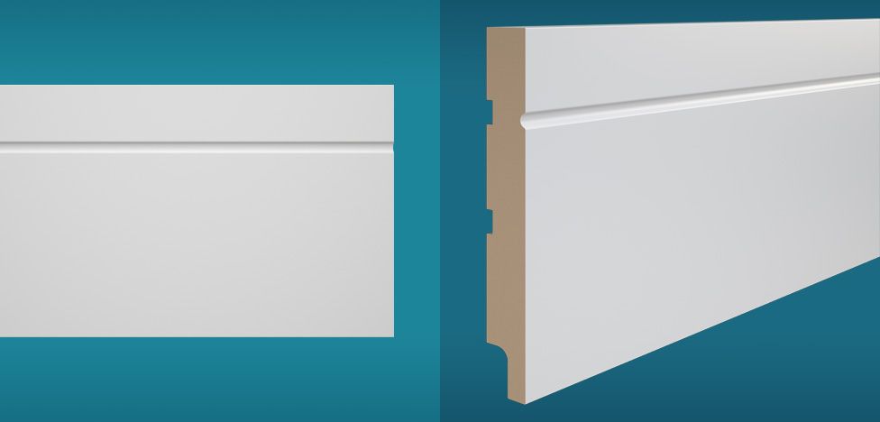 Rodape Essencial E03 BRanco Polar 150mm