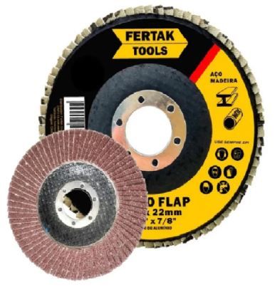 Disco Flap 4 1/2 115mm Gr40 Fertak