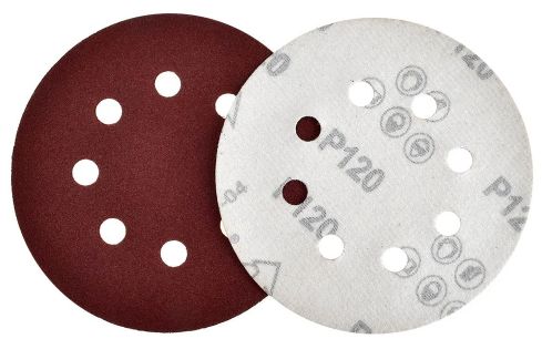 Disco De Lixa C/ Velcro Grao 120 - 125mm ...
