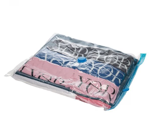 SACO A VACUO ORGANIZ P/ROUPAS 60X50CM 220...
