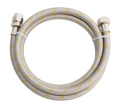 Ligacao Flex P/ Gas Inox 1/2X3/8 120Cm Bl...