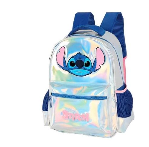 Mochila P/ Costas Prata Stitch Is41681Sc