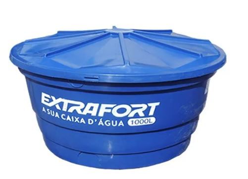 Caixa Dagua Poliet 1000L C/ Tp Extrafort