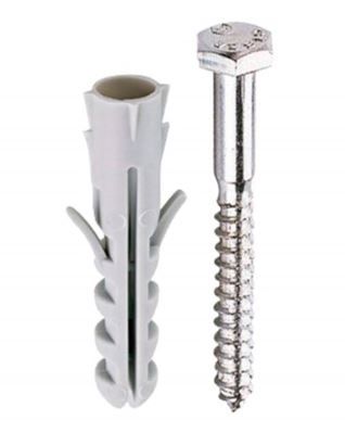 Parafuso Sext Mad 1/4X70 C/ Bucha 10 C/2 ...