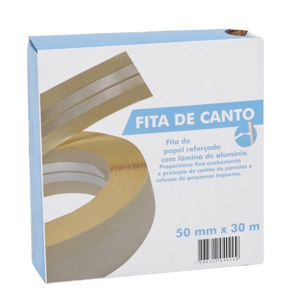 Fita Cantoneira P/Gesso - 30 M Ancora
