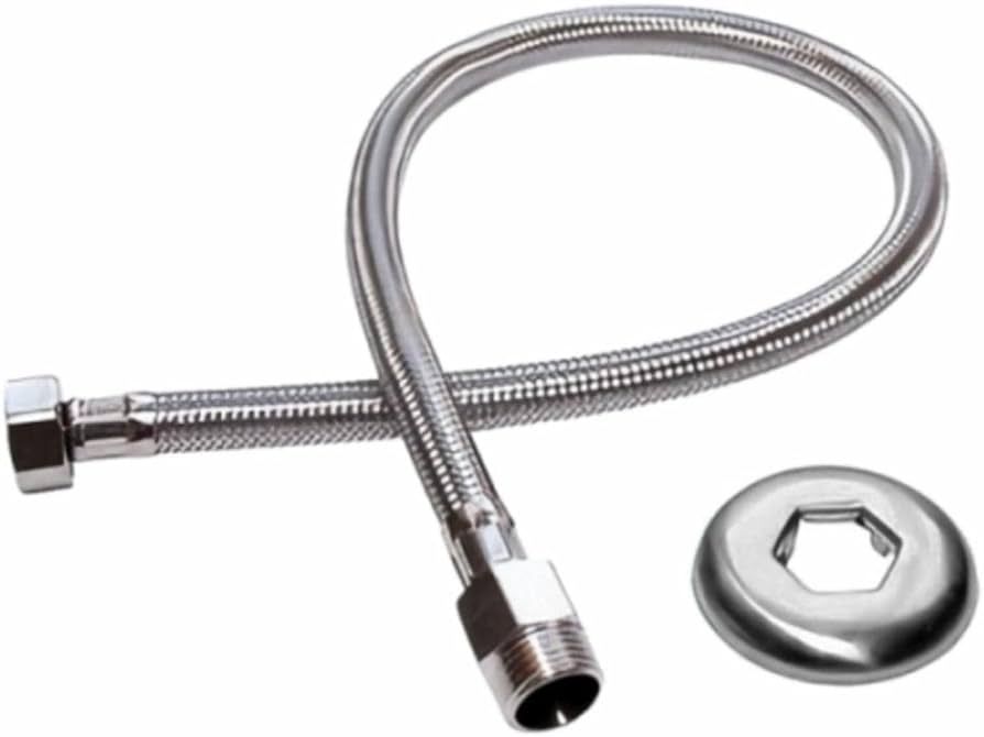 Engate Flex 1/2 050Cm Inox Blukit