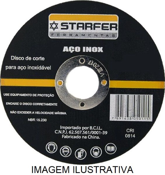 Disco De Corte Inox 7X7/8 - 180X1,6X22,2m...