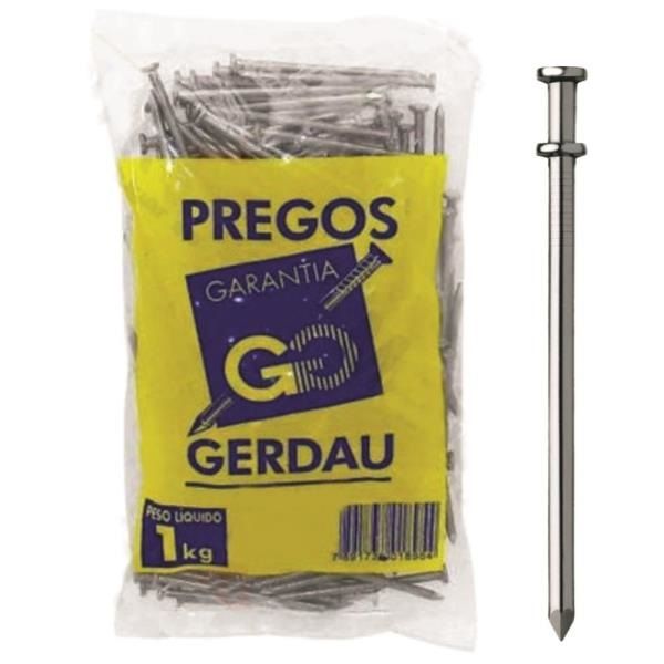 Prego 17x27 Com Cabeça Dupla Gerdau