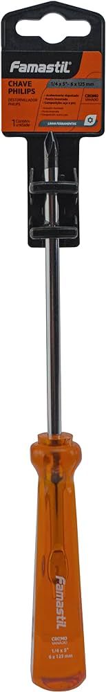 Chave Philips 1/4X5mm Fox/Famastil