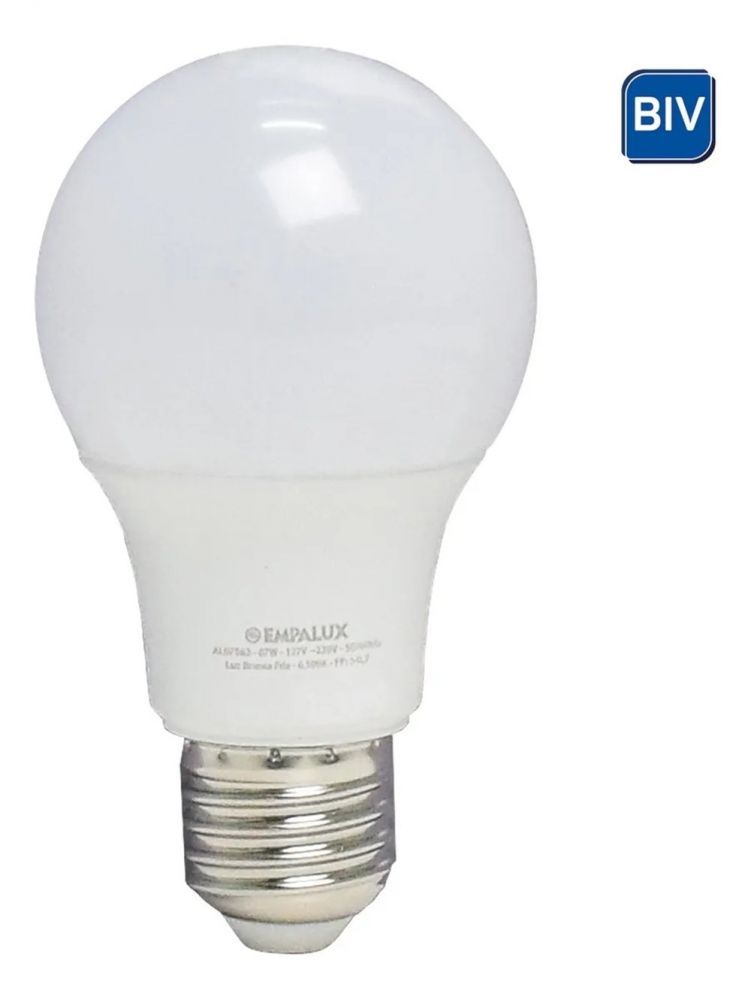 Lampada Led 07W Bivolt 6500K  Al07562 Emp...