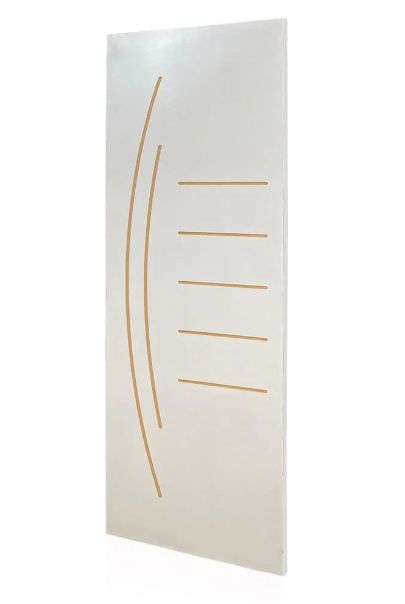 PORTA FRISADA BRANCA 06 210X70 CLM