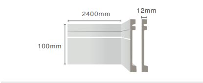 Alizar Frisado 10cm x 2,40mt Branco 93 Ec...