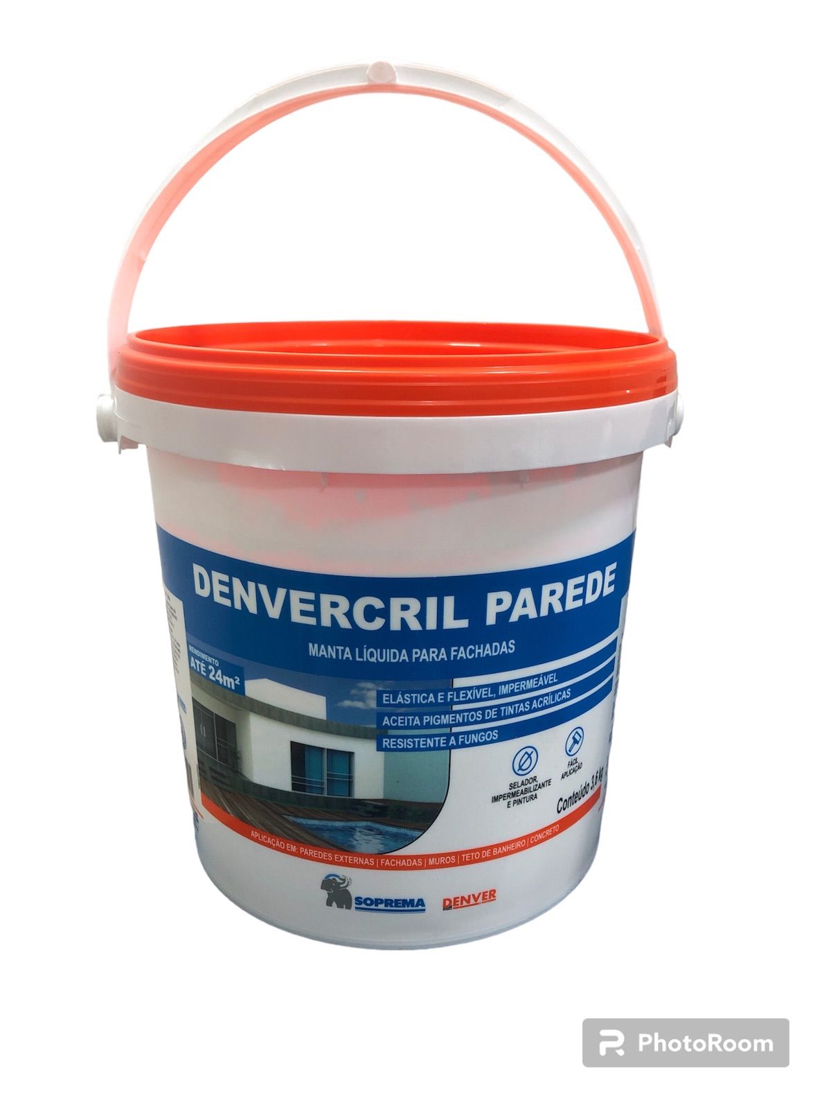 Manta Liquida Parede Gl 3,6Kg Denver