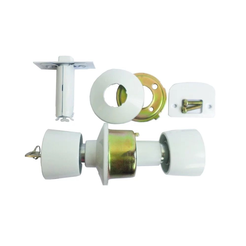 Fechadura Tubular P/Divisoria Branca