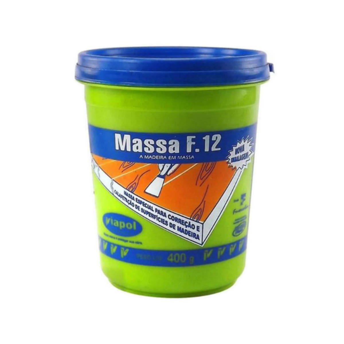 Massa F12 400G Imbuia Viapol
