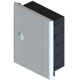 Quadro Dist 8 Disj Din PT Tampa BR Taf