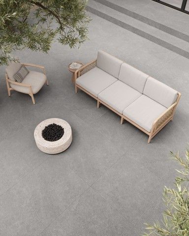 Porcelanato 100X100 Dorcia Grafite Intern...