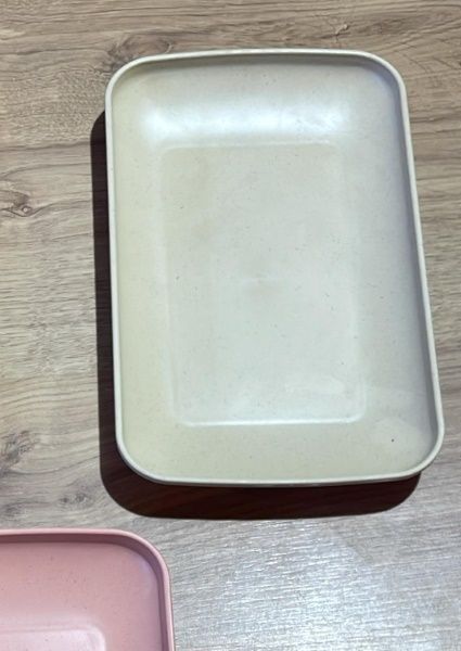 Travessa Bambu PP Lines Bege 24cm 221235 ...