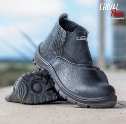 Botina Elast N41 Raspa Bi C/Bico 105 Crival
