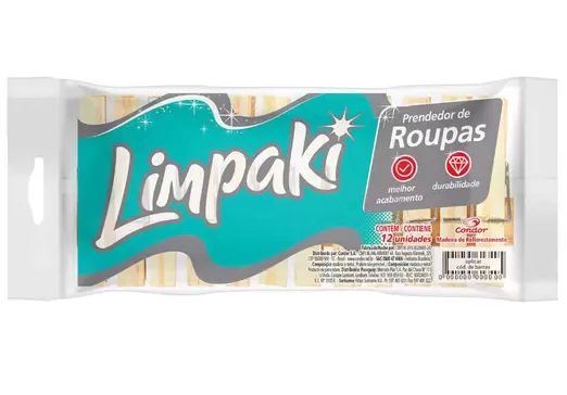 Ud - Prendedor Roupa Mad 1518 Condor