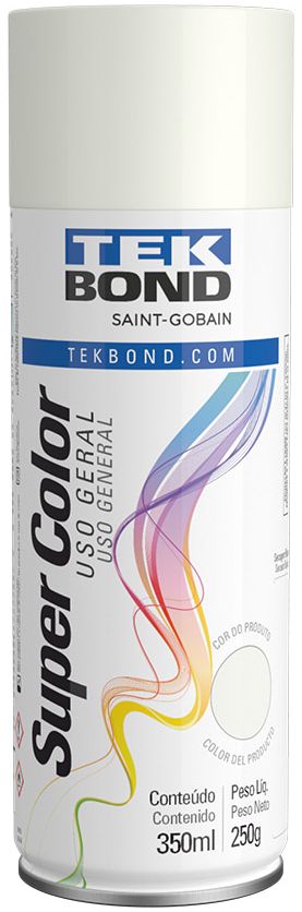 Tinta Spray 350Ml BR BRilhante Tekbond