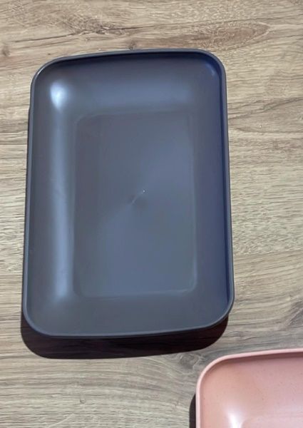 Travessa Bambu PP Lines Cinza 24cm 221235...