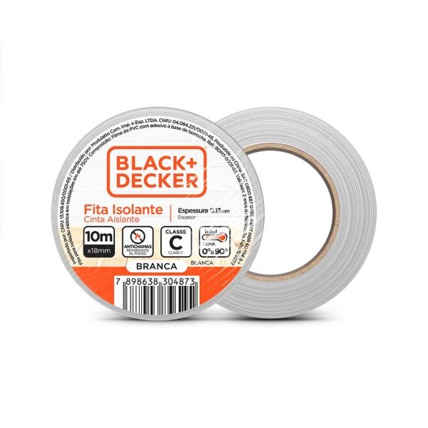 Fita Isolante 18mmx10M BR B&D